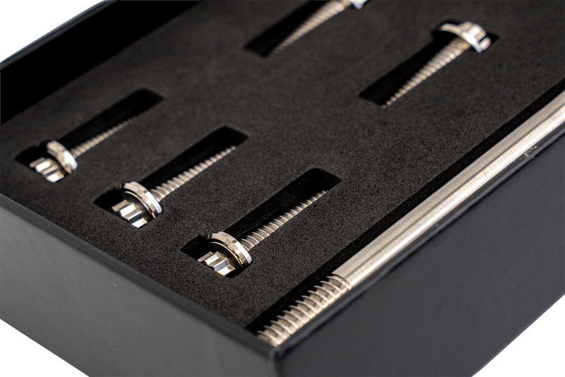 TRASK Bitchin' Bolts Hardware Kit - Titanium - M8 - Motor Mount TM-1050-E