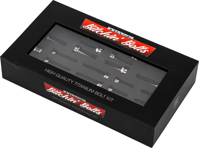 TRASK Bitchin' Bolts Hardware Kit - Titanium - M8 - Transmission TM-1050-I