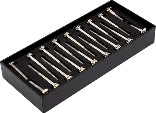 TRASK Bitchin' Bolts Hardware Kit - Titanium - M8 - Crankcase TM-1050-H