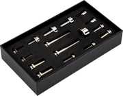 TRASK Bitchin' Bolts Hardware Kit - Titanium - M8 - Peg Mount TM-1050-F