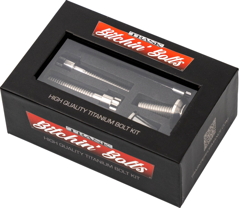 TRASK Bitchin' Bolts Hardware Kit - Titanium - M8 - Coil and Horn TM-1050-J