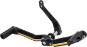 DRAG SPECIALTIES Heel/Toe Shifter - Adjustable - Black/Gold RCT-B007
