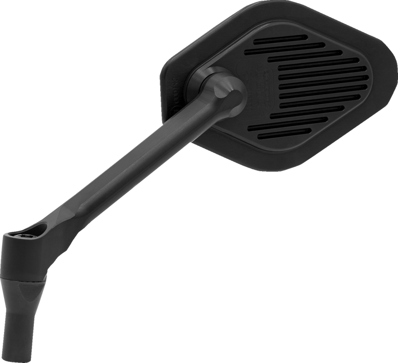 DRAG SPECIALTIES Mirror - Adjustable - Diamond - Black - Short Stem - Left M03-10L
