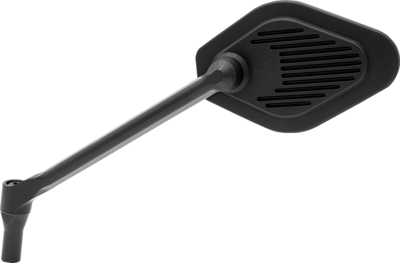 DRAG SPECIALTIES Mirror - Adjustable - Diamond - Black - Long Stem - Left M03-11-L