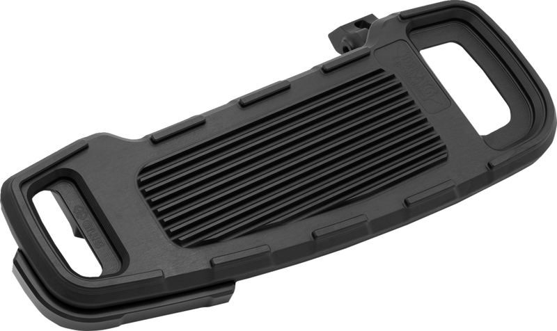 DRAG SPECIALTIES Floorboards - Adjustable Width - Black FB-B002