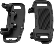 DRAG SPECIALTIES Floorboards - Adjustable Width - Black FB-B002