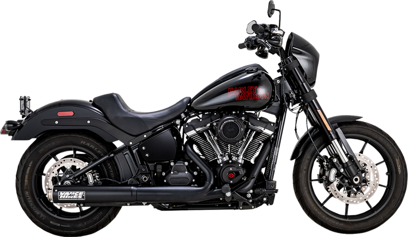 VANCE & HINES Supersport Slip-On Muffler - Black 46746