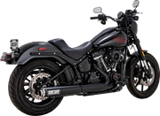 VANCE & HINES Supersport Slip-On Muffler - Black 46746