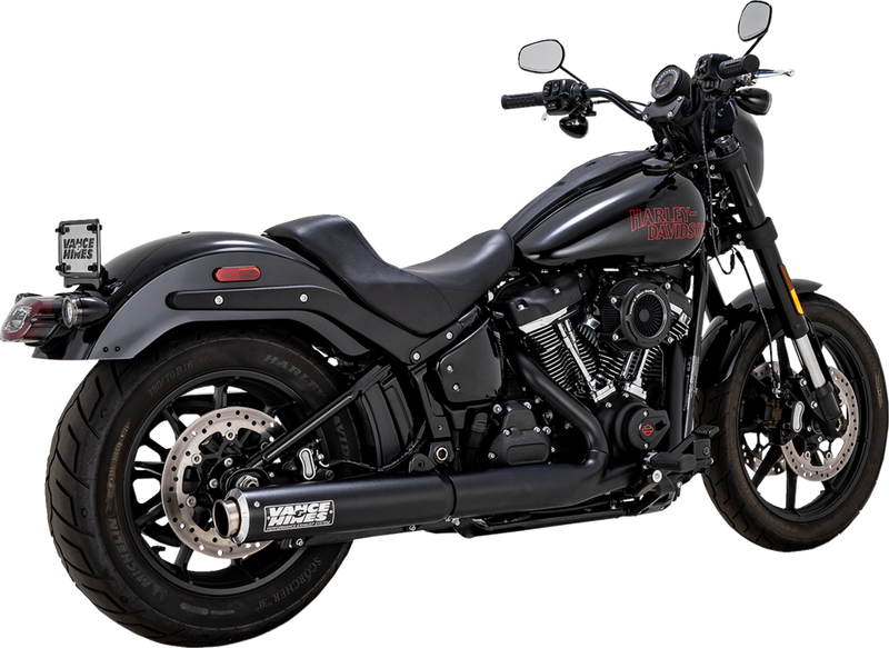 VANCE & HINES Supersport Slip-On Muffler - Black 46746