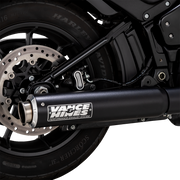 VANCE & HINES Supersport Slip-On Muffler - Black 46746