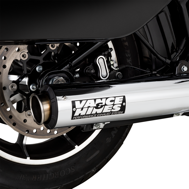 VANCE & HINES Supersport Slip-On Muffler - Chrome 16746