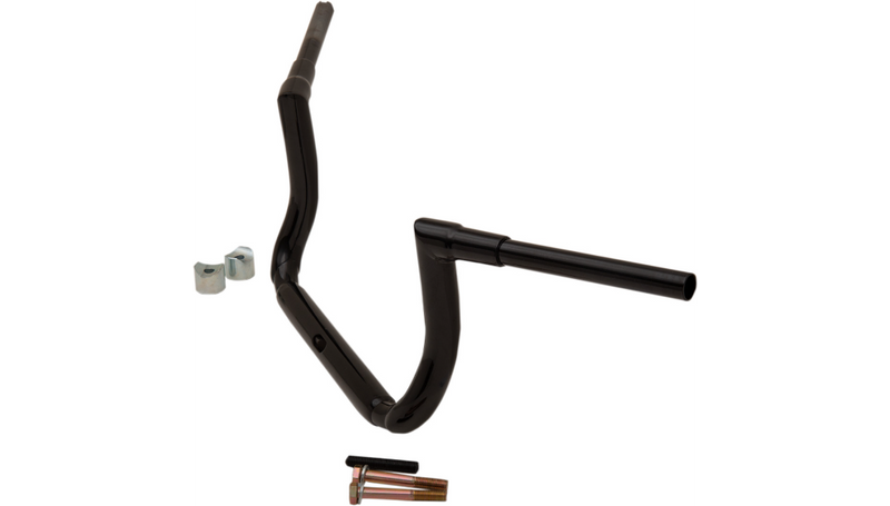 LA CHOPPERS Handlebar - Grande Twin Peaks - 10" - Black - FLH '99-'13 - LA-7364-10B