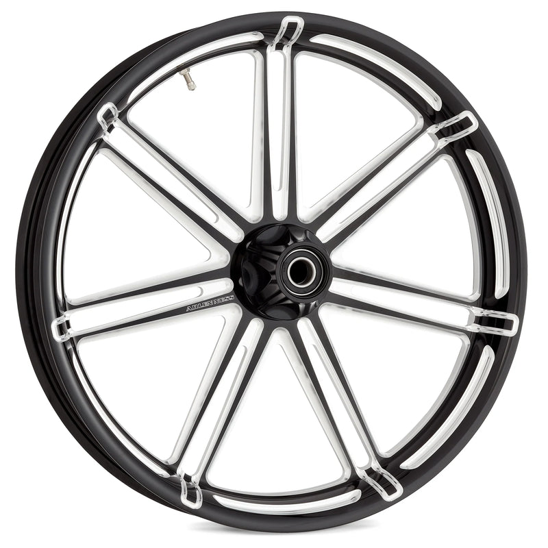ARLEN NESS 7-VALVE FORGED WHEELS, BLACK - 21"x3.50" - RIM ONLY - 71-523