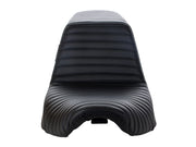 LE PERA KickFlip Dual Seat With Pleated Stitch. Fits Sport Glide & Low Rider 2018up & Low Rider S 2020up - LYR-590PT - PartsOutlet.com.au