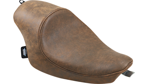 DRAG SPECIALTIES 3/4 Solo Seat - Brown - Leather Sportster XL 04+ - 0804-0747 - PartsOutlet.com.au