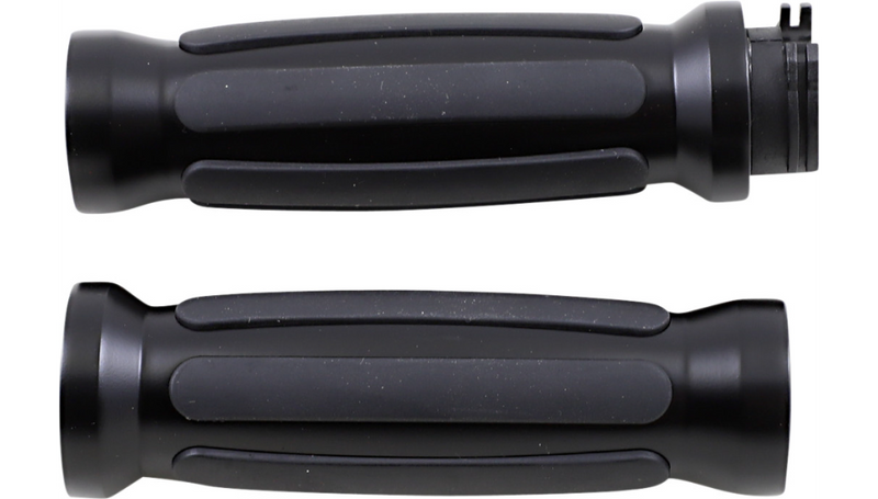 DRAG SPECIALTIES Grips - Rail - Harley-Davidson 1980-2022 - Matte Black 17-0541MBD - PartsOutlet.com.au