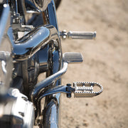 BILTWELL Mushman Footpegs - Polished 7002-302-01 - PartsOutlet.com.au