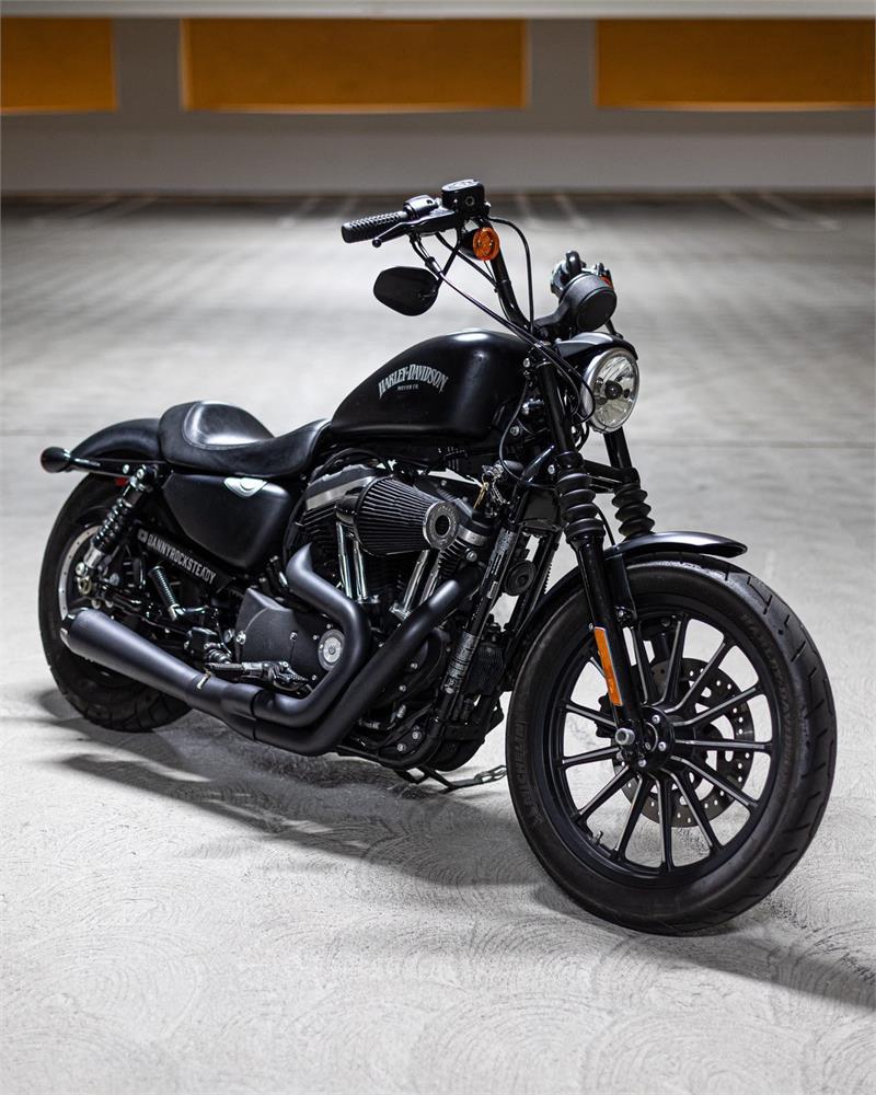BASSANI XHAUST Road Rage Exhaust - Black - '04-'20 Sportster XL 1X52RB - PartsOutlet.com.au