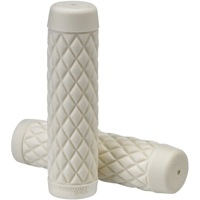 BILTWELL Grips - Torker - 7/8" - White 6705-0278