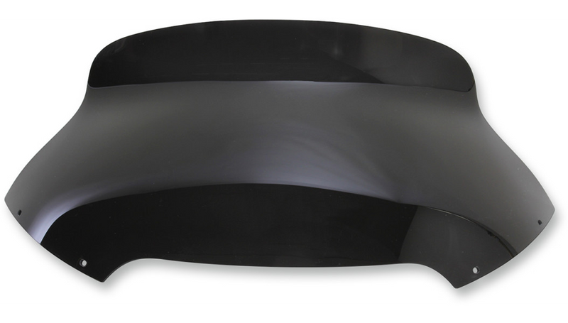 MEMPHIS SHADES Spoiler Windshield - 8-1/2" - Dark Smoke - FLTR '15-'23 - MEP86110
