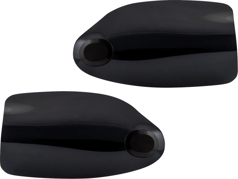 KLOCK WERKS Flare? Handguards - Harley-Davidson Hydraulic Clutch - Black KWS-01-0120-HC