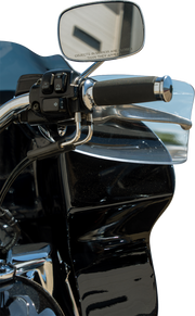 KLOCK WERKS Flare? Handguards - Harley-Davidson Cable Clutch - Clear KWS-01-0121-CC