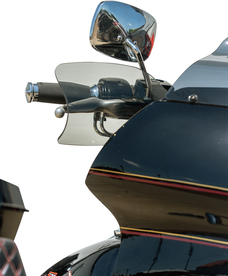 KLOCK WERKS Flare? Handguards - Harley-Davidson Cable Clutch - Tint KWS-01-0123-CC