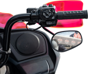 KLOCK WERKS Flare? Handguards - Harley-Davidson Cable Clutch - Pink Ice KWS-01-0124-CC
