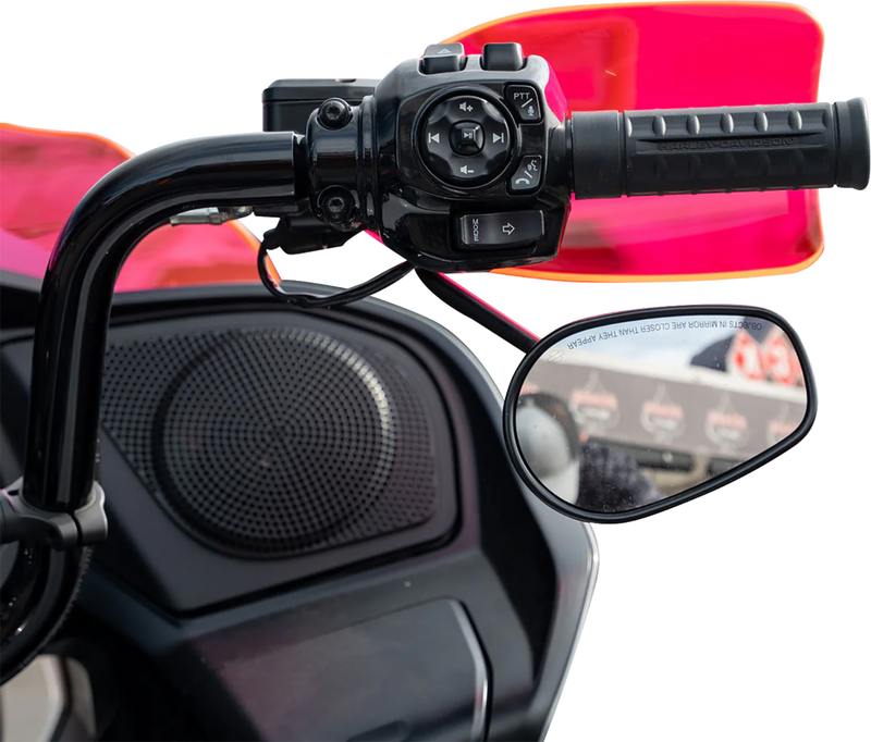 KLOCK WERKS Flare? Handguards - Harley-Davidson Hydraulic Clutch - Pink Ice KWS-01-0124-HC