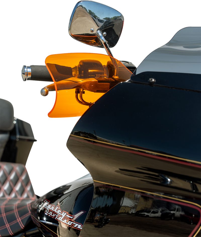 KLOCK WERKS Flare? Handguards - '23-'25 Harley-Davidson - Orange Ice KWS-01-0125-23