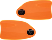 KLOCK WERKS Flare? Handguards - Harley-Davidson Hydraulic Clutch - Orange Ice KWS-01-0125-HC