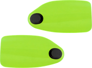 KLOCK WERKS Flare? Handguards - Harley-Davidson Hydraulic Clutch - Green Ice KWS-01-0127-HC