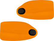 KLOCK WERKS Flare? Handguards - Harley-Davidson Hydraulic Clutch - Orange KWS-01-0130-HC