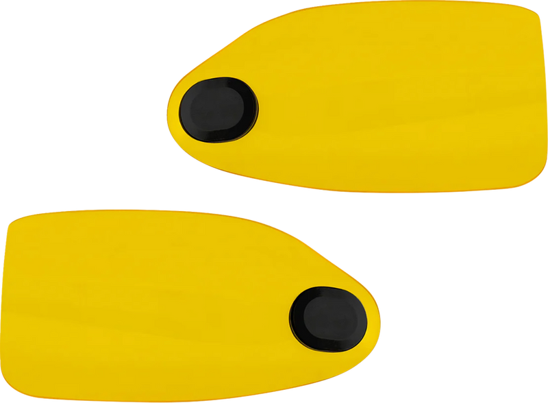 KLOCK WERKS Flare? Handguards - '23-'25 Harley-Davidson - Yellow KWS-01-0131-23