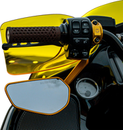 KLOCK WERKS Flare? Handguards - '23-'25 Harley-Davidson - Yellow KWS-01-0131-23