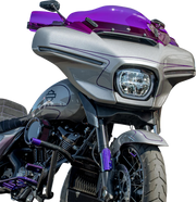 KLOCK WERKS Flare? Handguards - '23-'25 Harley-Davidson - Purple KWS-01-0134-23