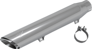 VANCE & HINES Twin Slash Slip-On Muffler - Chrome - Softail 16750