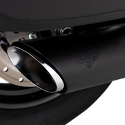 VANCE & HINES Twin Slash Slip-On Muffler - Black - Softail 46750
