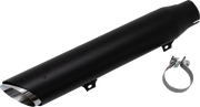 VANCE & HINES Twin Slash Slip-On Muffler - Black - Softail 46750