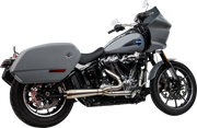 TRASK 2-into-1 Assault Exhaust System - Stainless Steel - Softail M8 TM-5054