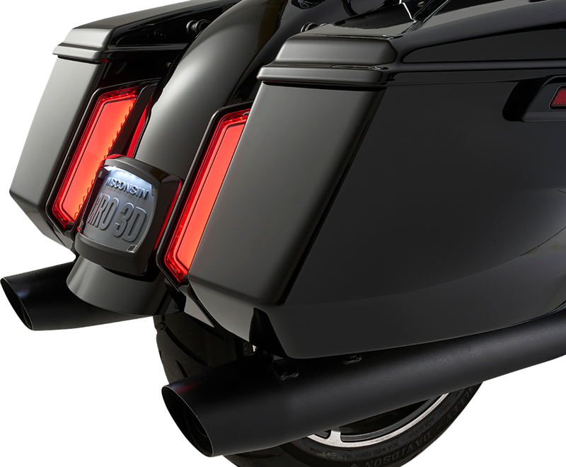 CIRO Filler Panel Tail Lights - Smoke Lens - Black 42051