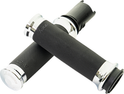 LA CHOPPERS County Line Grips - '23-'25 TBW - Chrome LA-7493-01