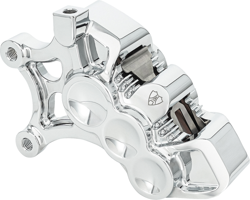ARLEN NESS Monoblock Axial Brake Caliper - 14" - Left - Chrome 320-101