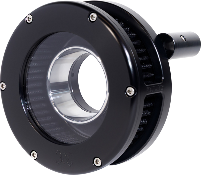 FEULING PARTS BA Slim Air Cleaner Kit - Black/Clear - Black Filter - Twin Cam 5544-S
