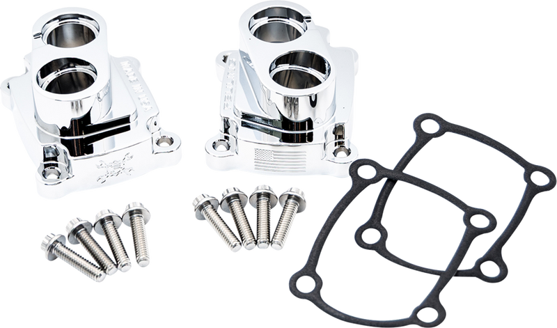 FEULING PARTS Lifter Block Covers - Chrome - '17-'25 M8 9195