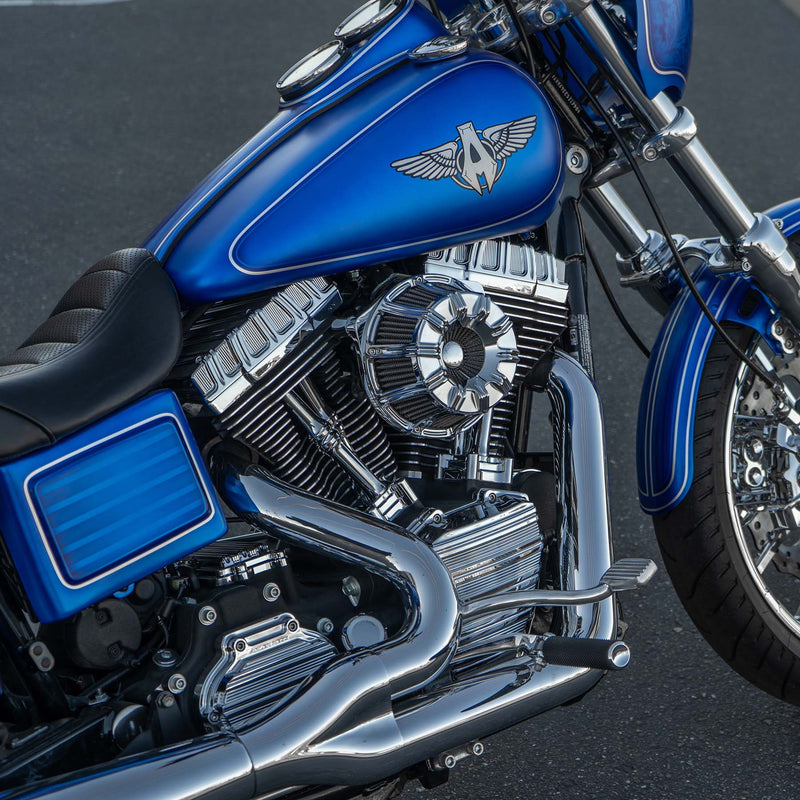 ARLEN NESS 10-GAUGE® TWIN CAM ROCKER BOX COVERS, CHROME - 18-252 - PartsOutlet.com.au