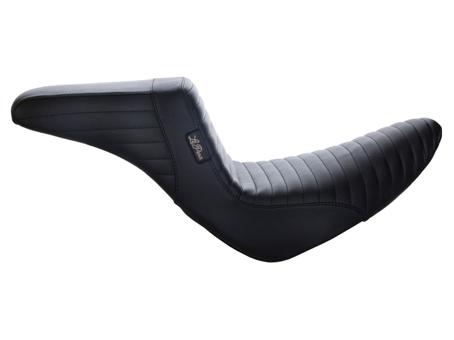 LE PERA KickFlip Dual Seat With Pleated Stitch. Fits Sport Glide & Low Rider 2018up & Low Rider S 2020up - LYR-590PT