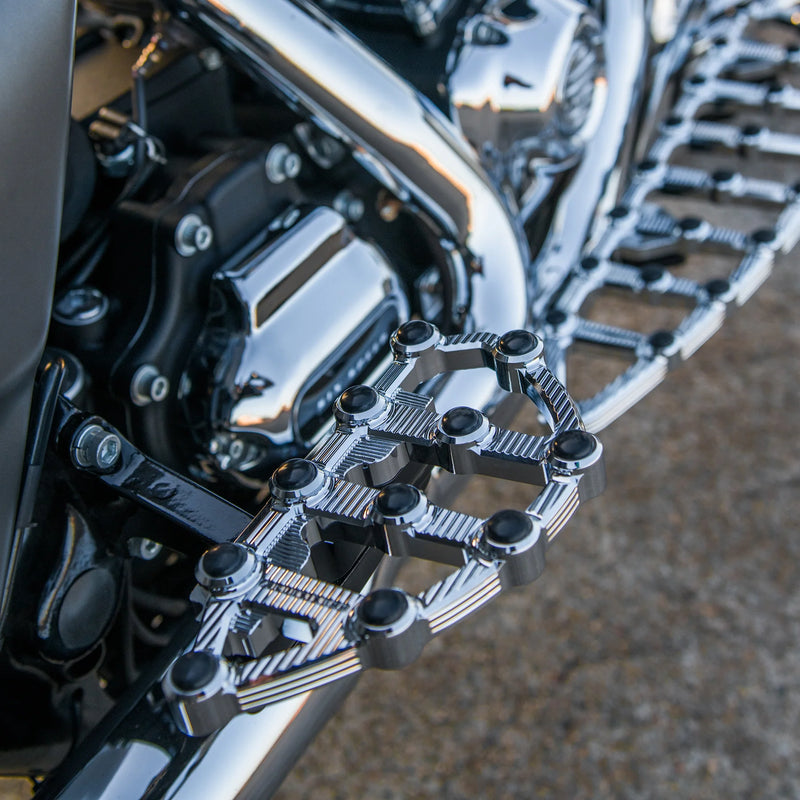 ARLEN NESS MX PASSENGER FLOORBOARDS, CHROME - 06-895 - PartsOutlet.com.au
