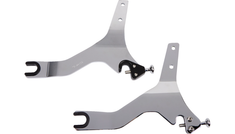 COBRA Backrest Kit - 14" - Chrome - '04-'19 XL - 602-2005