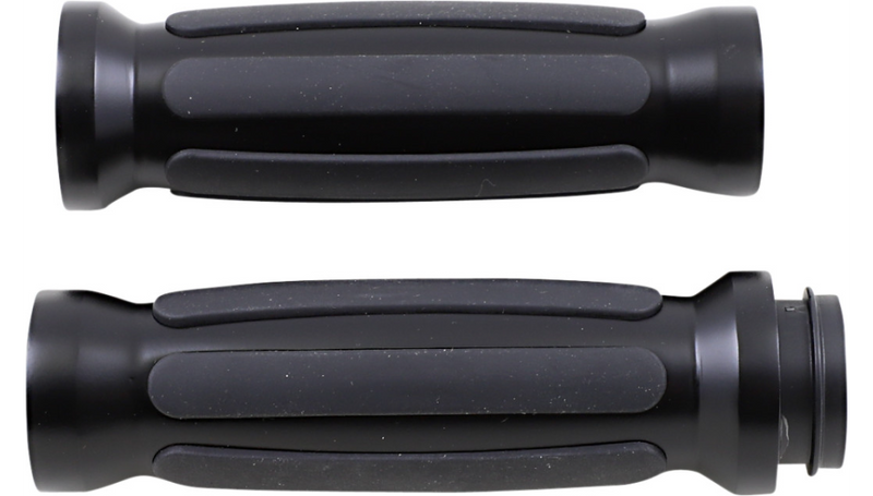 DRAG SPECIALTIES Grips - Rail - TBW - Harley-Davidson 2008-2024 - Matte Black 17-0541MBT - PartsOutlet.com.au